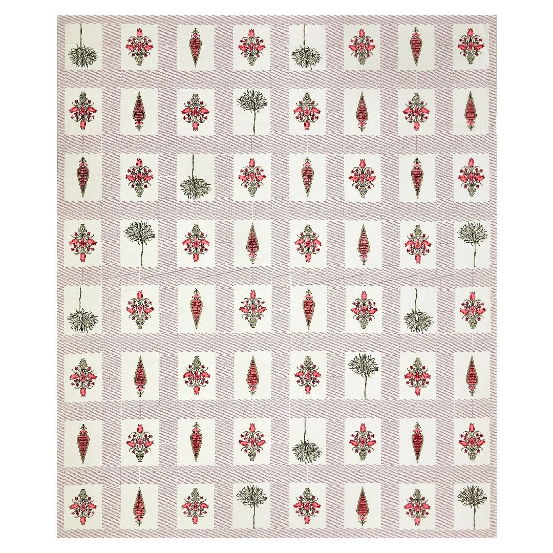 Rustic Bloom 100% Cotton Bedsheet with Pillow Covers