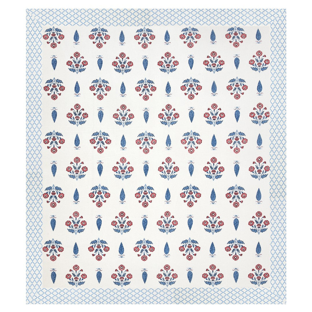 Blossom Breeze 100% Cotton Bedsheet with Pillow Covers