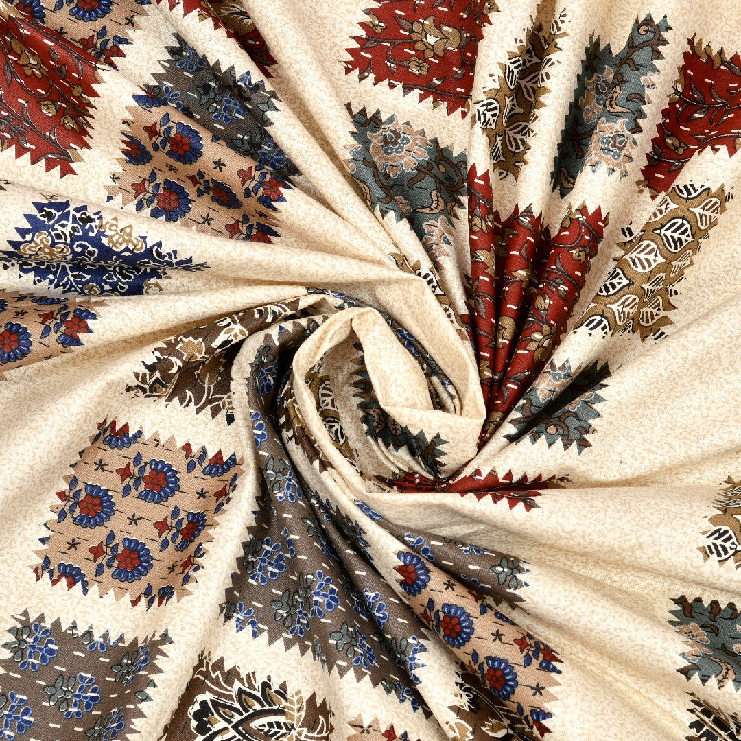 The Mosaic Medley Cotton Bedsheet