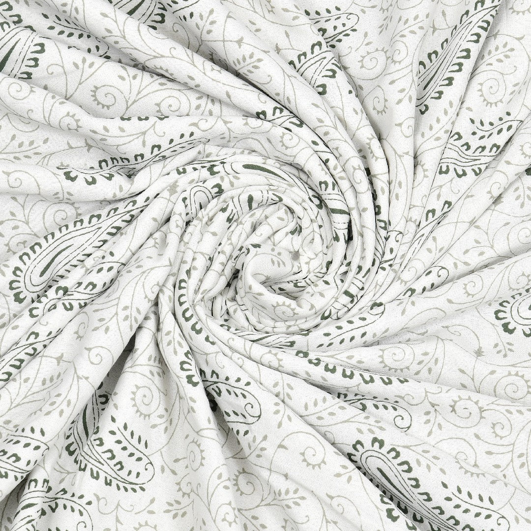 The Saffron Dohar - 100% Cotton Dohar, Summer Blanket/Quilt for AC Rooms