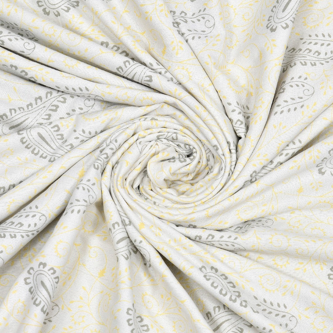 The Paisley Diamond Dohar - 100% Cotton Dohar, Summer Blanket/Quilt for AC Rooms