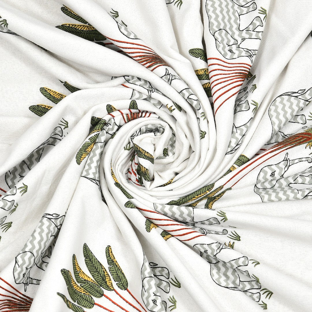 The Maharaja Dohar - 100% Cotton Dohar, Summer Blanket/Quilt for AC Rooms