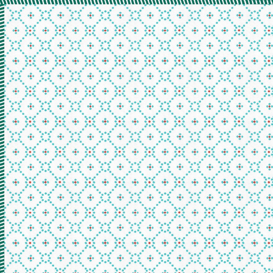 The Serene Bloom Dohar - 100% Cotton Dohar, Summer Blanket/Quilt for AC Rooms