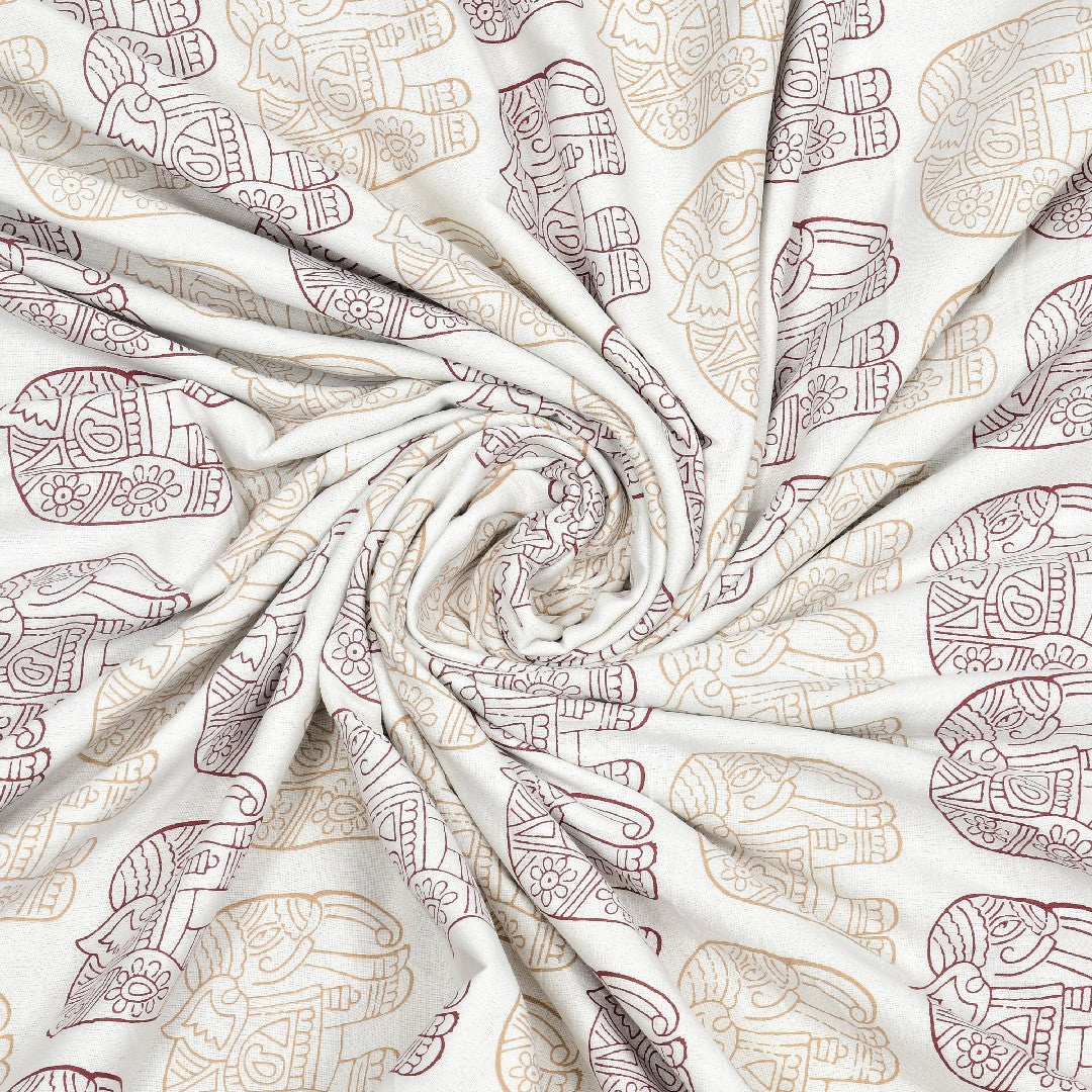 The Majestic Dohar - 100% Cotton Dohar, Summer Blanket/Quilt for AC Rooms
