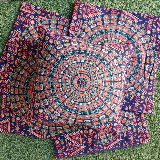 Rang Mahal Bloom Cushion Cover Set of 5