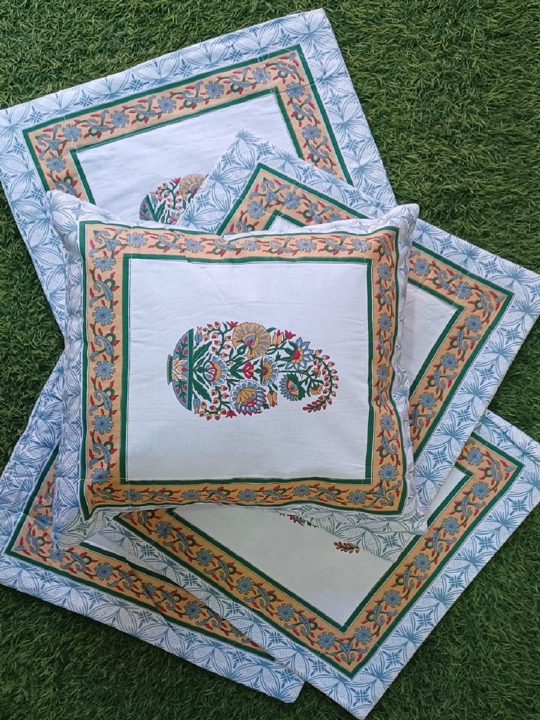 Litstar Persian Garden Cushion Cover Set of 5