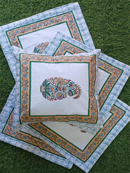 Litstar Persian Garden Cushion Cover Set of 5