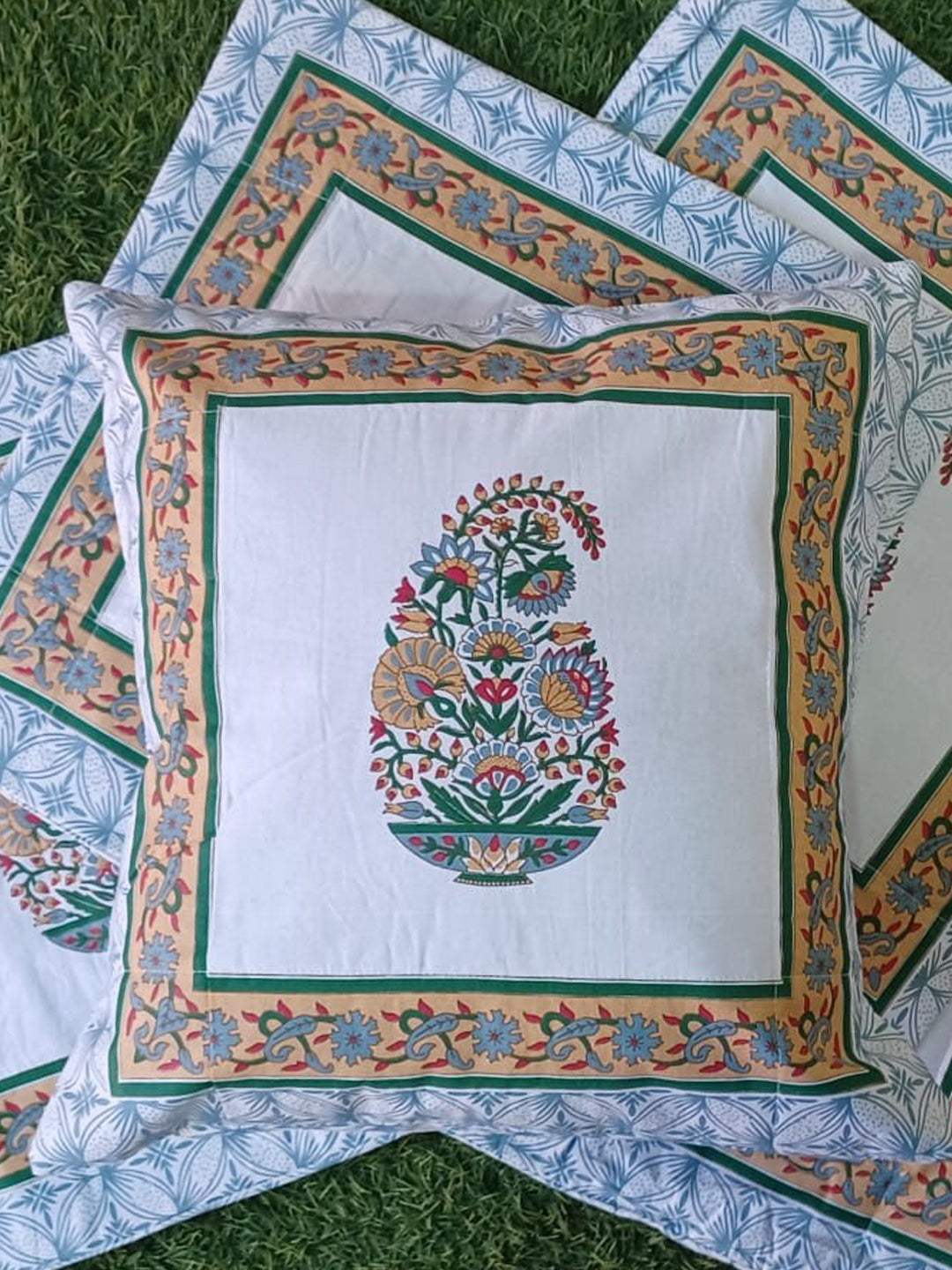 Litstar Persian Garden Cushion Cover Set of 5
