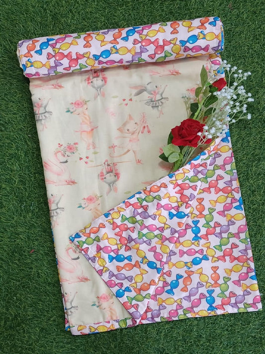 Candyland Ballerina Dreams Reversible Dohar