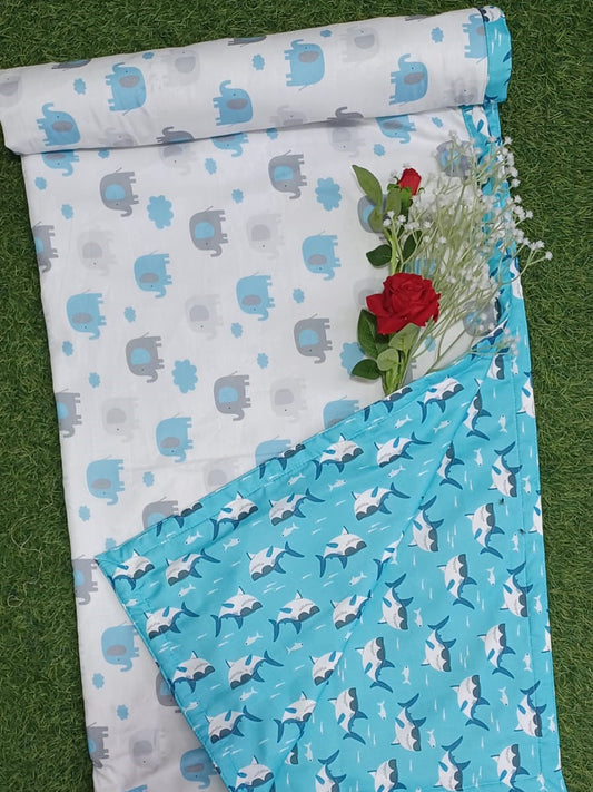 Splash & Safari Snuggles Reversible Dohar