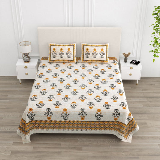 Magnet Sunblossom Charm Cotton Bedsheet