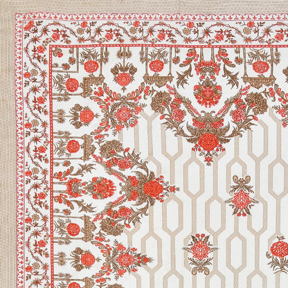 Magnet Royal Marigold Bloom Cotton Bedsheet