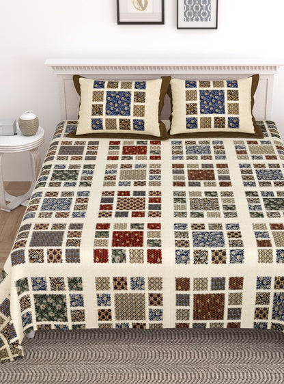 The Mosaic Medley Cotton Bedsheet