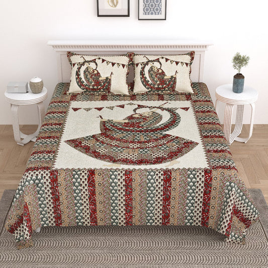 Dancing Diva Cotton Bedsheet