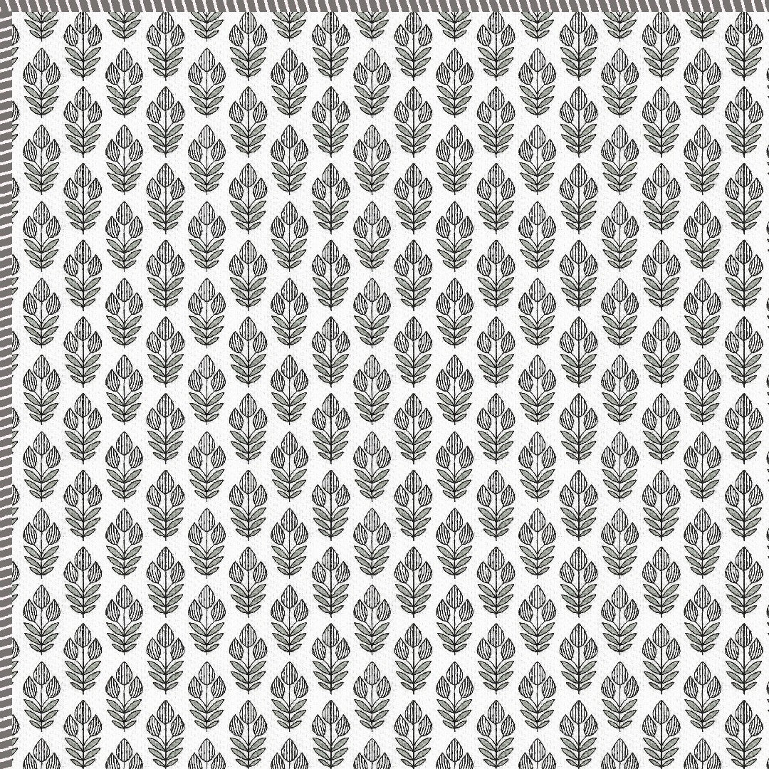 The Elephant Parade Dohar - 100% Cotton Dohar, Summer Blanket/Quilt for AC Rooms