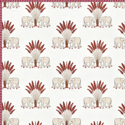 The Forest Tale Dohar - 100% Cotton Dohar, Summer Blanket/Quilt for AC Rooms