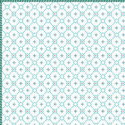 The Serene Bloom Dohar - 100% Cotton Dohar, Summer Blanket/Quilt for AC Rooms