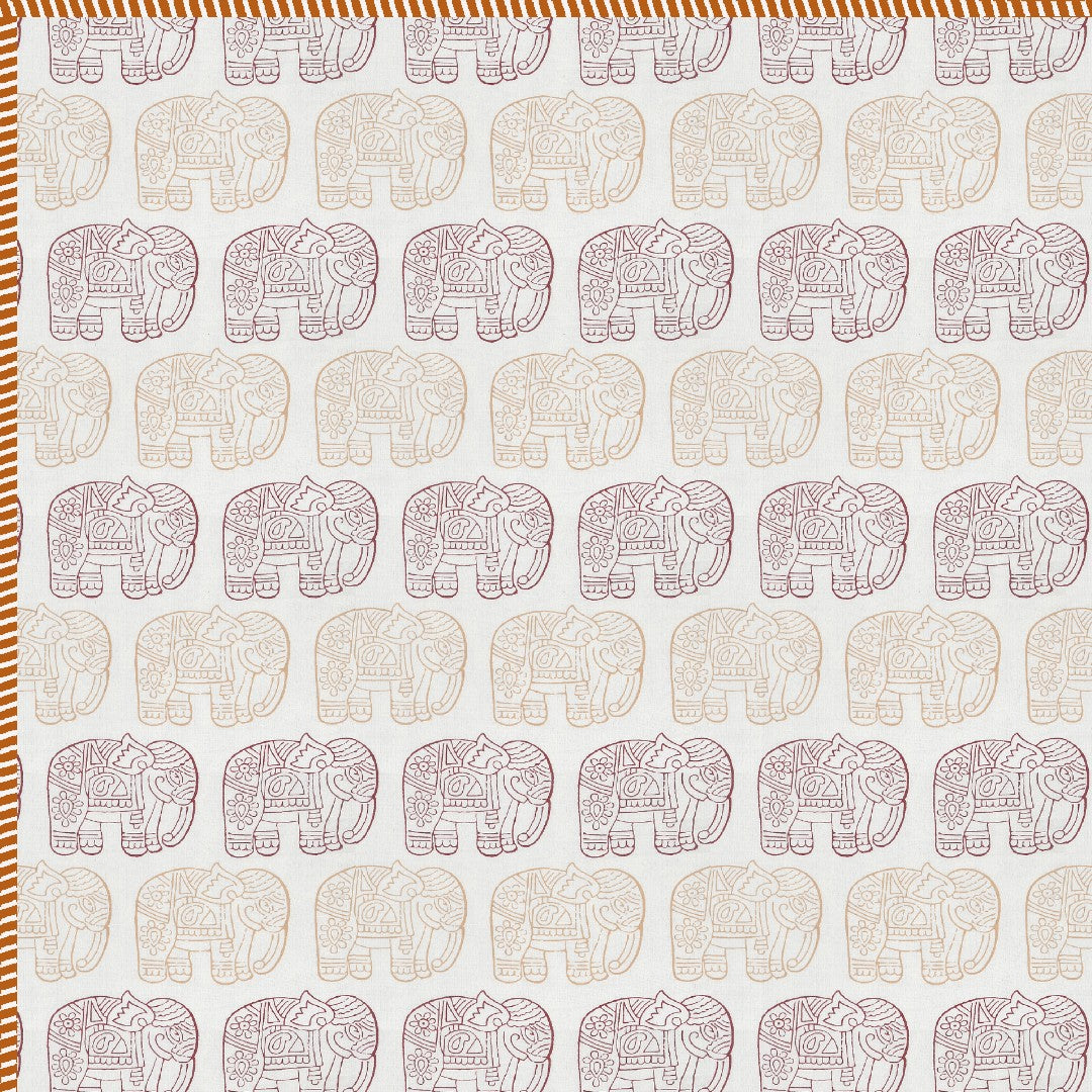 The Majestic Dohar - 100% Cotton Dohar, Summer Blanket/Quilt for AC Rooms