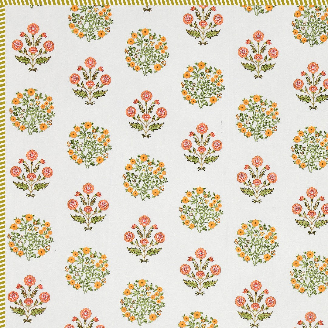 The Phool Dohar - 100% Cotton Dohar, Summer Blanket/Quilt for AC Rooms