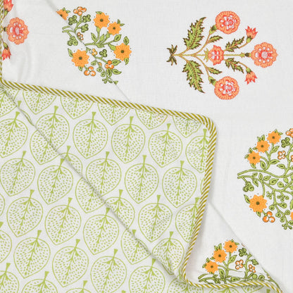 The Phool Dohar - 100% Cotton Dohar, Summer Blanket/Quilt for AC Rooms