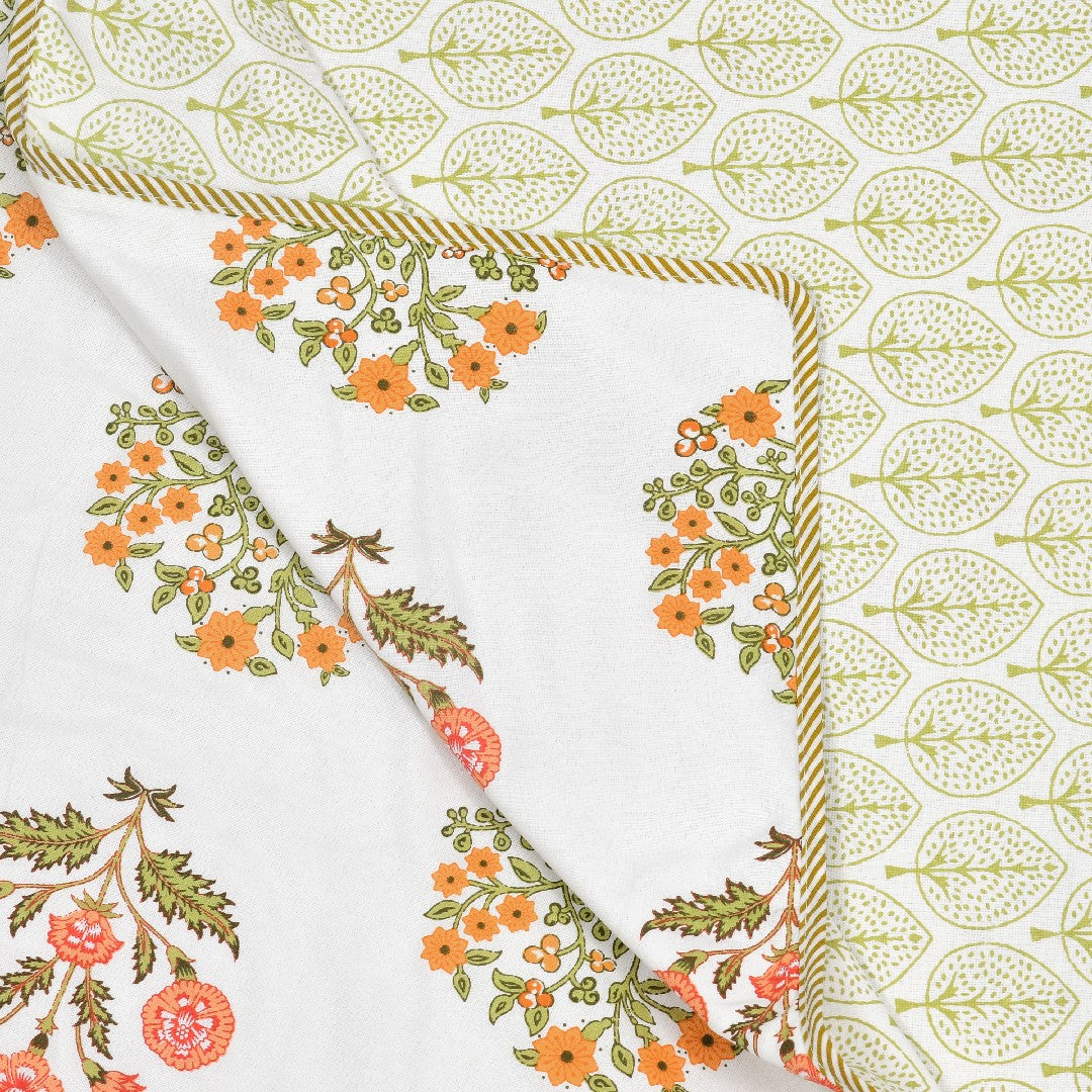 The Phool Dohar - 100% Cotton Dohar, Summer Blanket/Quilt for AC Rooms