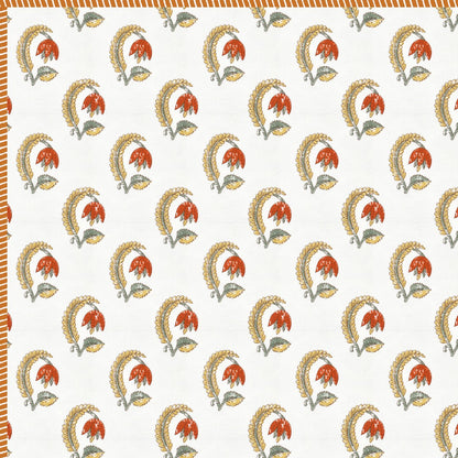 Royal Lotus Dohar - 100% Cotton Dohar, Summer Blanket / Quilt for AC Rooms